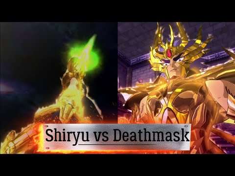 Saint Seiya: Soldiers Soul - Libra Shiryu vs Deathmask (God Cloth) (5 Round)
