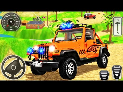 Offroad Prado Jeep Land Cruiser Drive Simulator - 4x4 Hummer Driving Hill - Android GamePlay