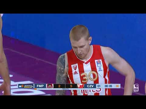 AdmiralBet ABA League 2021/22 highlights, Round 13: FMP Meridian - Crvena zvezda mts (26.12.2021)