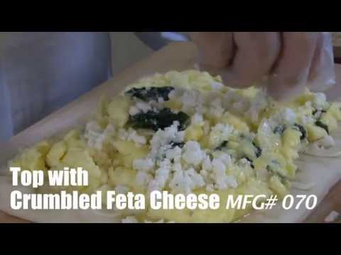 Mediterranean Breakfast Flatbread Pizza