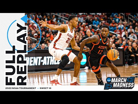 San Diego State vs. Alabama - 2023 NCAA men's Sweet 16 | FULL REPLAY