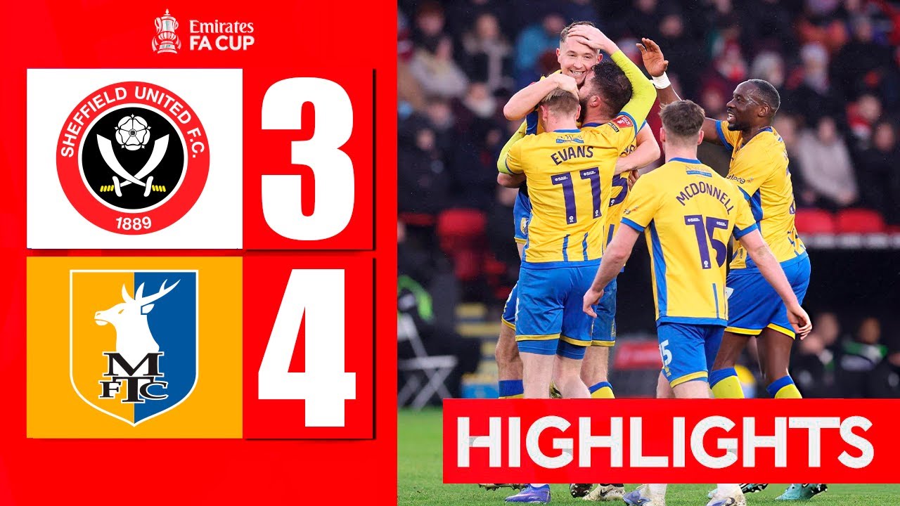 Sheffield Utd vs Mansfield Highlights HD Season 2025/2026