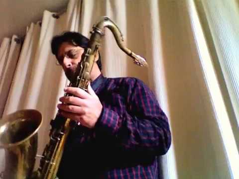 GIANT STEPS (J.Coltrane) Pericle Odierna plays Tenor sax Conn (1914)
