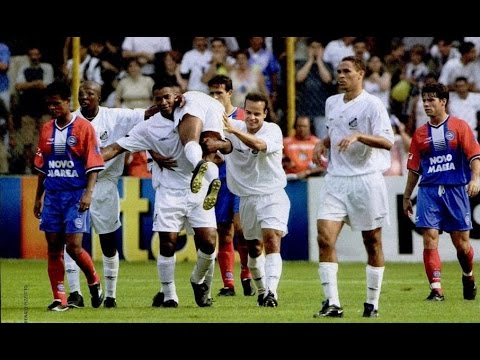 Santos 5 x 1 Bahia - Campeonato Brasileiro 2001