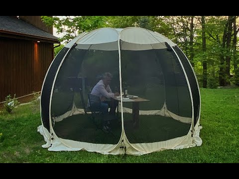 Alvantor Schnell Aufbaubarer Faltpavillon / Das beste Faltpavillon für Garten und Camping?