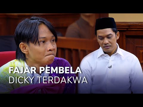 FAJAR SADBOY JADI PEMBELA, DICKY DIFIE TERDAKWA (2/3) MHS