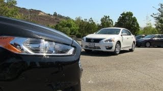 2013 Ford Fusion vs Nissan Altima vs Toyota Camry Mashup Review