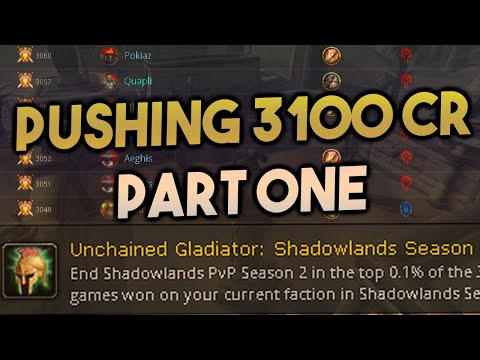 UNCHAINED GLADIATOR AEGHIS? Pushing into R1 Range (Part ONE) | Rank 1 Mage WoW Shadowlands PvP Arena
