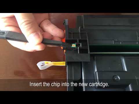 Hewlett Packard (HP) HP CF289A cartridge, juodas video