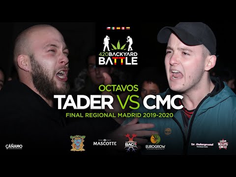 TADER vs CMC. 8vos. Final Regional Madrid 2020. 420 Backyard Battle