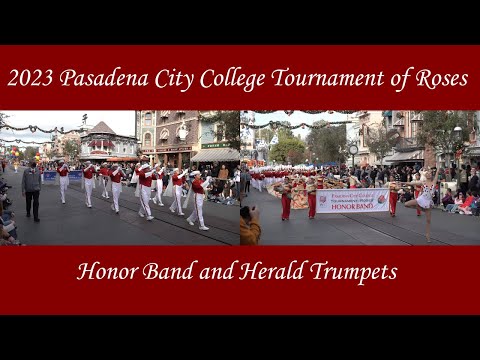 2023 PCC Tournament of Roses Honor Band & Herald Trumpets - Disneyland