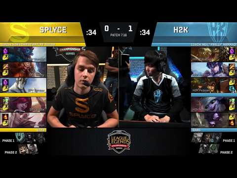 H2K vs SPY game 2 highlights | Regional Qualifier | EU LCS Summer Split | H2K vs Splyce