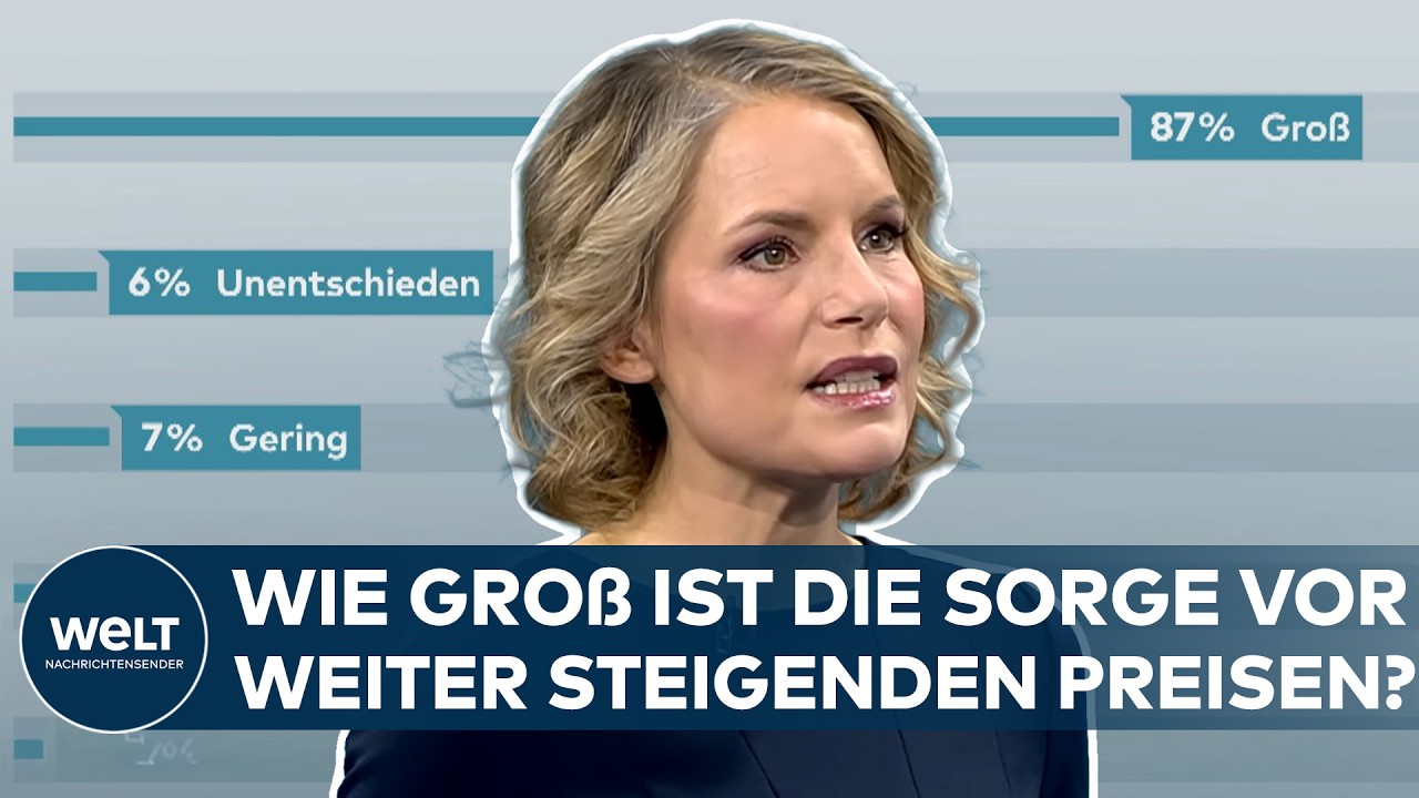 KRIEG IN NAHOST: Umfrage - 90 Prozent der Deutschen befürchten Preissteigerungen durch Iran-Krieg!