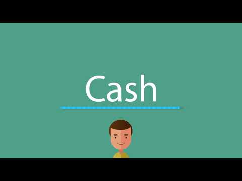 How to pronounce Cash
