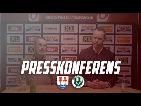 Presskonferens: Timrå IK - Frölunda HC