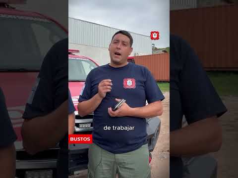 El trabajo de la Agrupación Serrana en los incendios forestales en Chubut