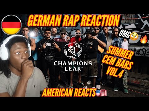 GERMAN RAP IS CRAZY!🔥🇩🇪 American Reacts to GERMAN RAP! Ft. Bonez MC, Nizi19, Champions Leak - Summer