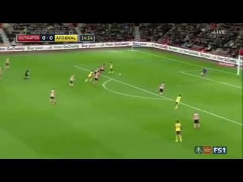 Highlight: Southampton 0-5 Arsenal