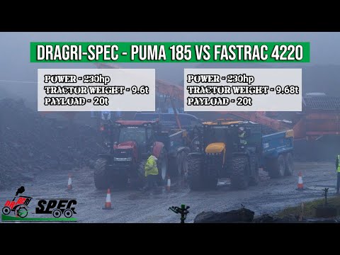DRAGRI-SPEC - Puma 185 vs Fastrac 4220
