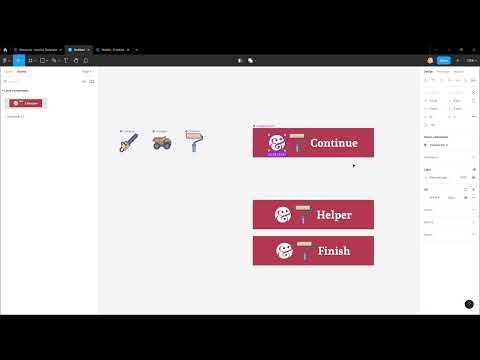 1 Minute Figma Tutorial - (Advanced) Component Properties