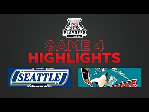 WHL Playoffs Highlights: Thunderbirds (3) at Rockets (0) - April 5, 2023
