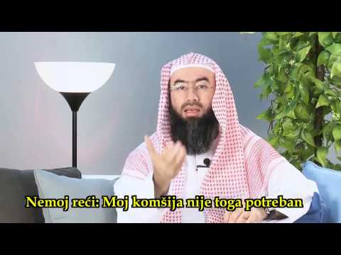 Dobročinstvo prema komšiji Šejh Nabil Al Awady HD