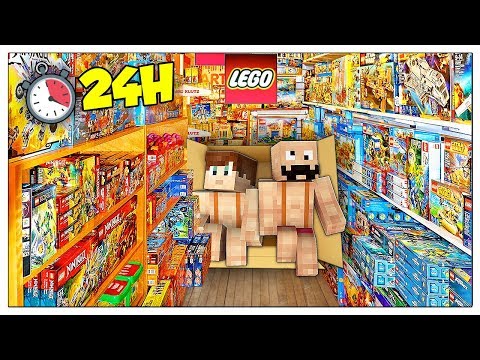 CHIUSI PER 24 ORE NEL NEGOZIO DI GIOCATTOLI! - Minecraft ITA