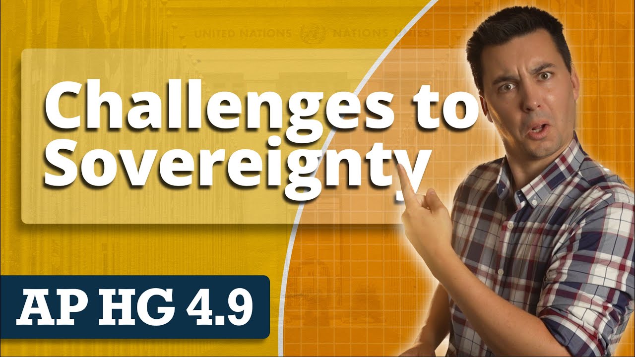 Challenges To Sovereignty and Supranational Organizations  [AP Human Geography Unit 4 Topic 9]
