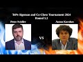 Peter Svidler beats Anton Korobov | Round 5.2 | TePe Sigeman and Co Chess Tournament 2024