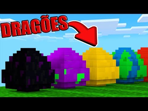 NOVOS OVOS DE DRAGÕES ADICIONADOS NO MINECRAFT ! ‹ LOKI ›
