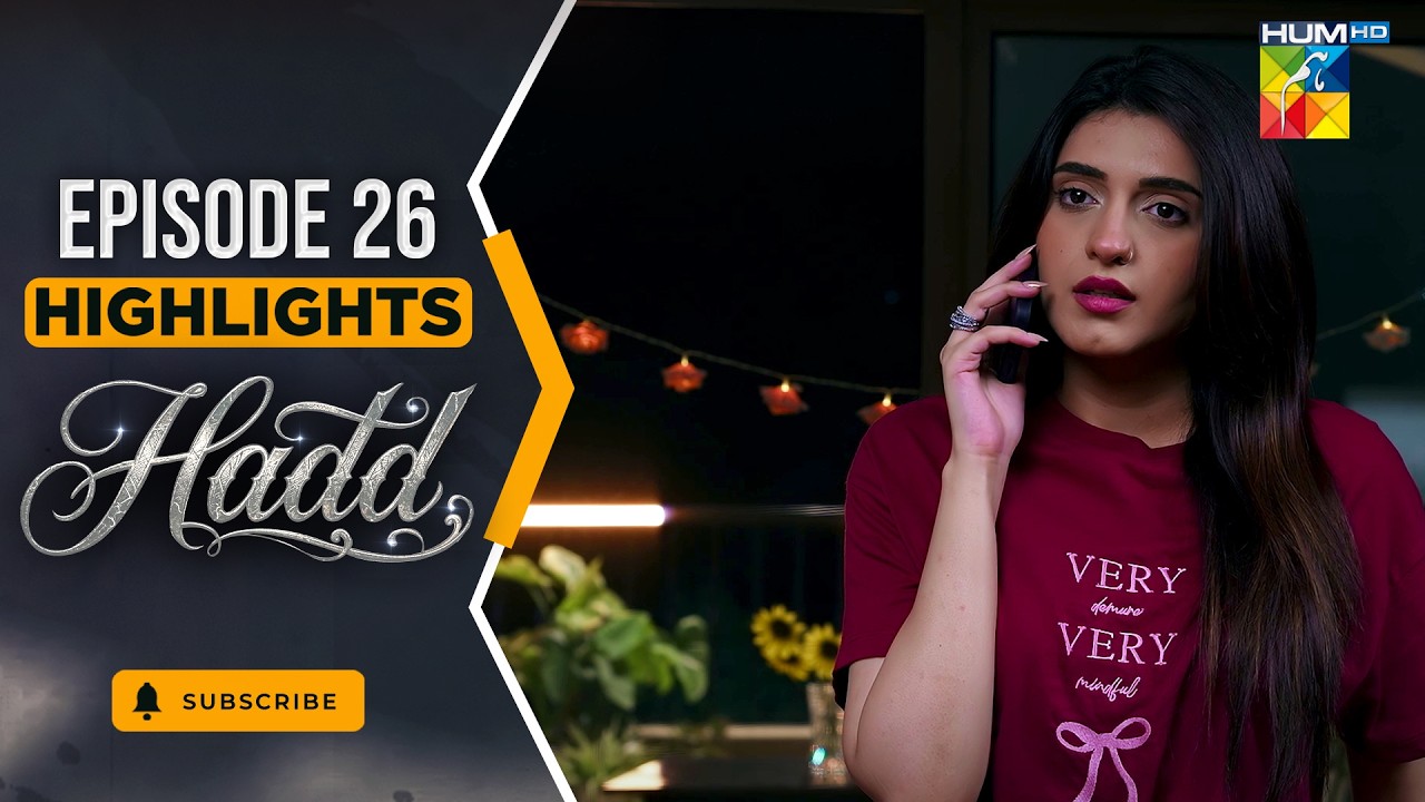 Hadd Episode 26 - Highlight -  [ Nabeel Zuberi, Minsa Malik & Arsalan Asad Butt ] HUMTV