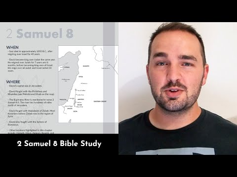 2 Samuel 8 Summary: 5 Minute Bible Study