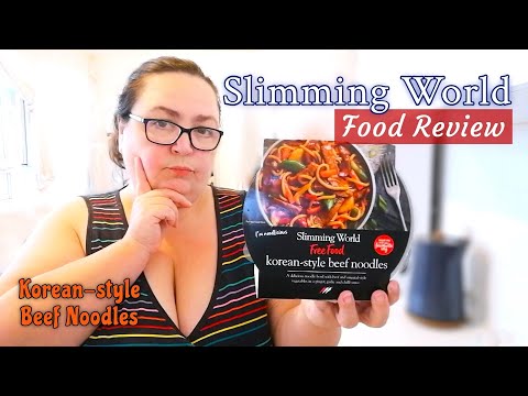 Korean-style Beef Noodles - Slimming World Meal REVIEW - Weight Loss Lifestyle #food