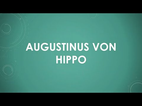 Augustinus von Hippo einfach und kurz erklärt