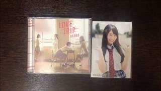 AKB48 - Love Trip / Shiawase wo Wakenasai  (Regular Edition / Type C ) Unboxing