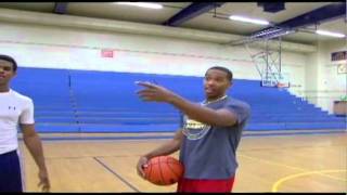 UCLA Kenny Jones Pasadena Work out 120411 Muir High School