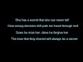 Secret - Reba McEntire (Lyrics On Screen)