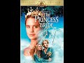 Opening To The Princess Bride 2001 DVD