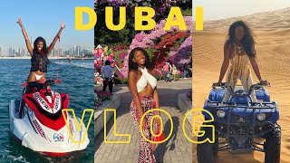 NEW YEARS IN DUBAI VLOG| Five Palm Jumeirah, Jet Skiing, Fireworks, Dinner in the Sky, Safari +more!
