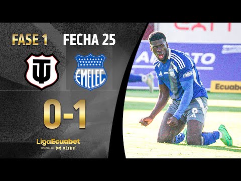 FULL RECAP: TEC. UNIVERSITARIO 0-1 EMELEC | ECUABET LEAGUE SERIES A - MATCHDAY 25