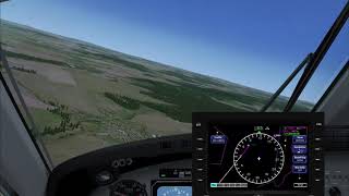 Flight Simulator X(FSX) VFR Czech Republic Add-On Part 2/2 Landing