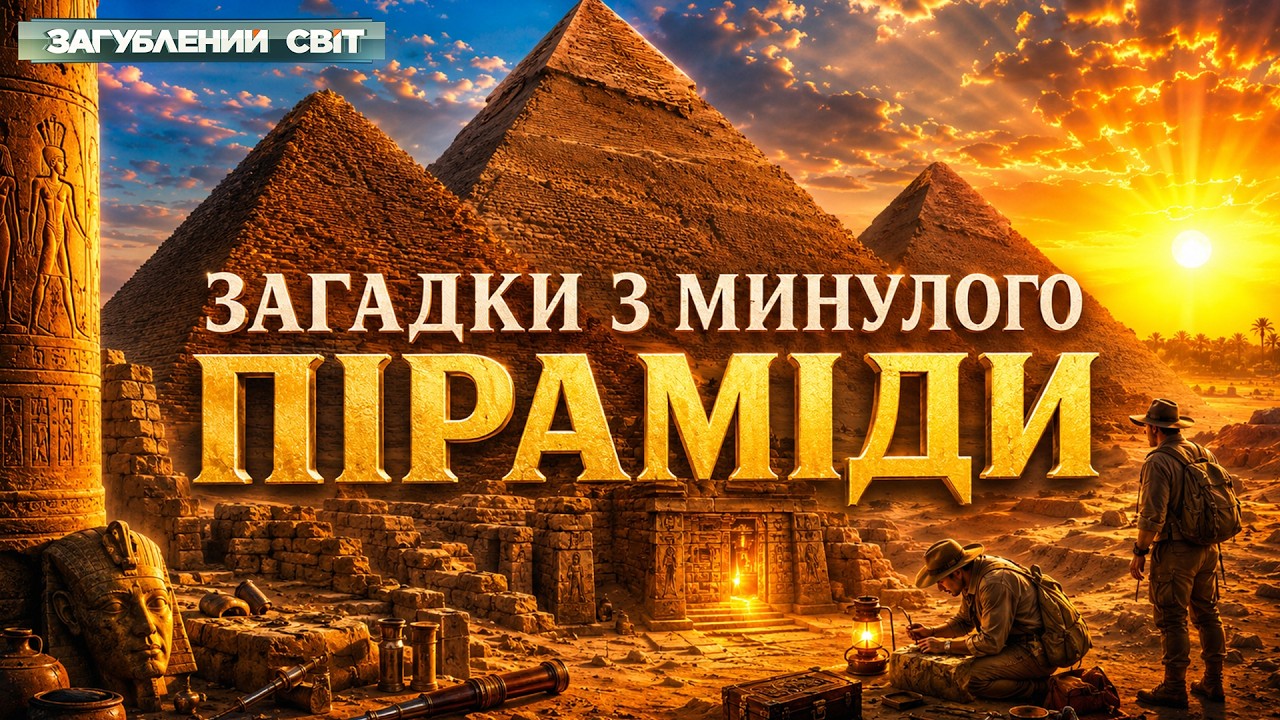 ЩО ХОВАЄТЬСЯ ЗА СТІНАМИ ПІРАМІД? ЧИ МОЖУТЬ ВОНИ БУТИ СПАДЩИНОЮ ЗНИКЛОЇ ЦИВІЛ