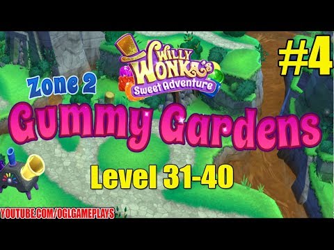 Wonka's World of Candy level 31-40 Walkthrough Gameplay #4 (By Zynga)