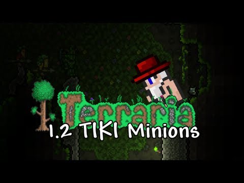 Terraria 1.2 - TIKI MINIONS | NEW BOSS