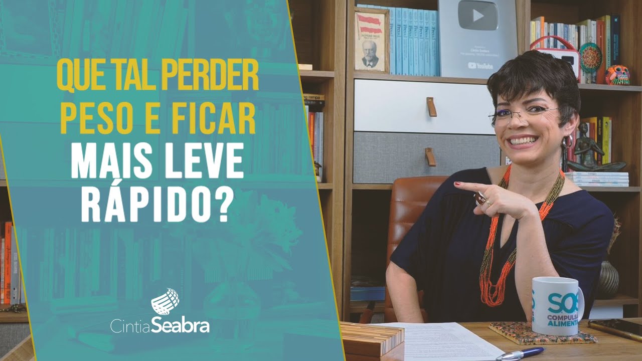 05 DICAS para PERDER PESO e Ficar Mais Leve em UMA SEMANA | CINTIA SEABRA