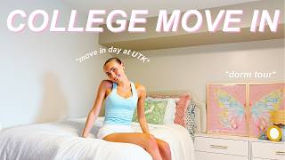 COLLEGE MOVE IN VLOG at utk *vlog + dorm tour*