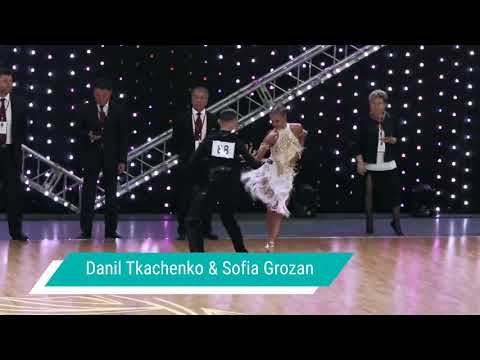 Danil Tkachenko Sofia Grozan Samba Кубок губернатора Новосибирск 05.06.2021