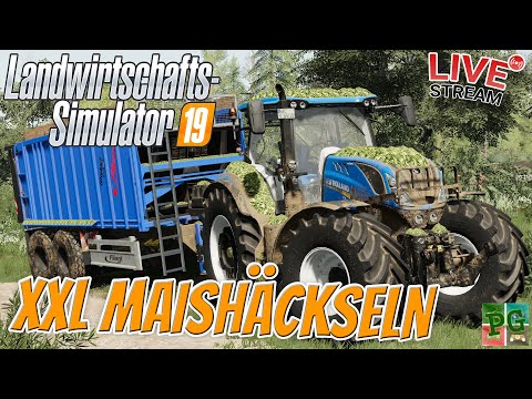 LS19 LIVE🔴: XXL MAISHÄCKSELN - Das UNGLAUBLICHE FINALE im LS19🚜[PC]│Landwirtschafts Simulator 19