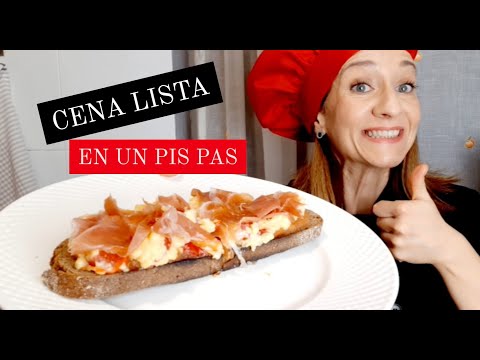 Cómo hacer HUEVOS REVUELTOS con JAMÓN. ¡¡¡¡SÚPER CREMOSOS!!!!!