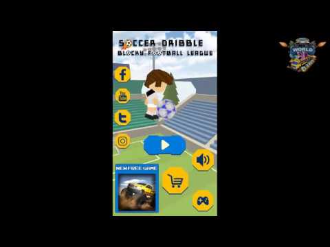 Soccer Dribble - Blocky Football League Video